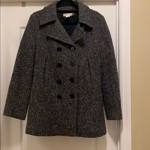 J Crew tweed peacoat